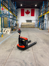 Heavy Duty Electric Pallet Truck - AGM Battery-Ready for Pick Up