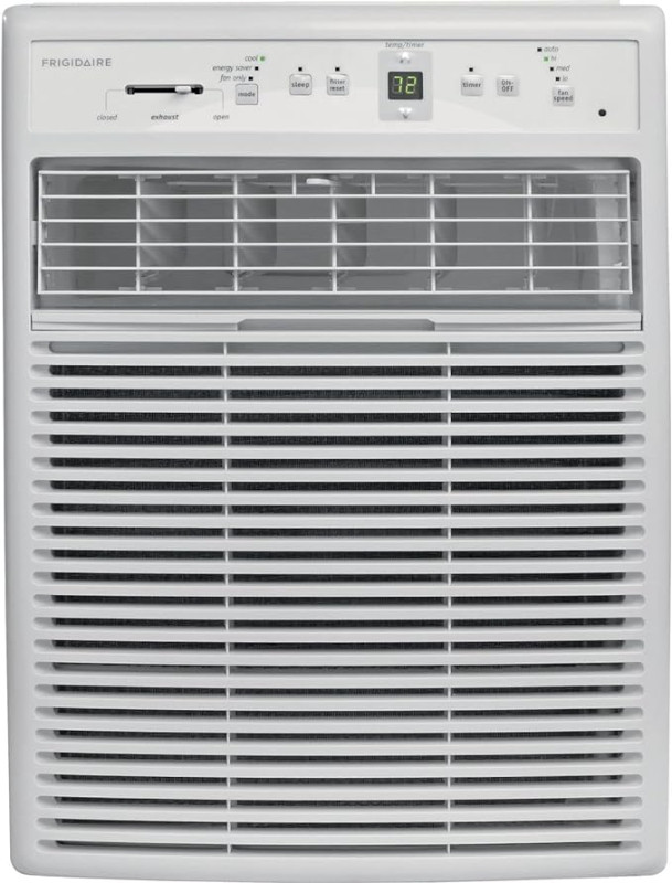 Frigidaire AC Air Conditioner 8000BTU 115V Window Mounted Slider dans Chauffages et humidificateurs  à Ville de Montréal - Image 4