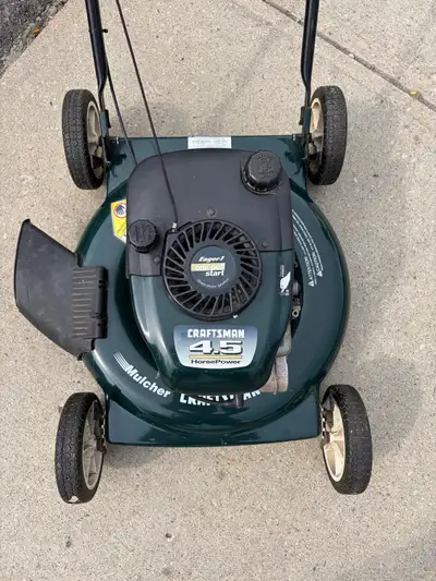 Craftsman lawnmower , View more