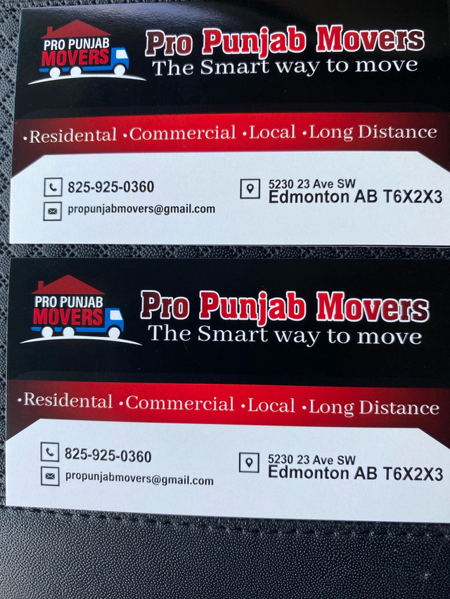 Pro Punjab Movers INC.   (Edmonton) in Moving & Storage in Edmonton - Image 2