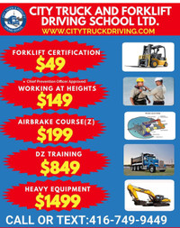 Working at heights course! $149!