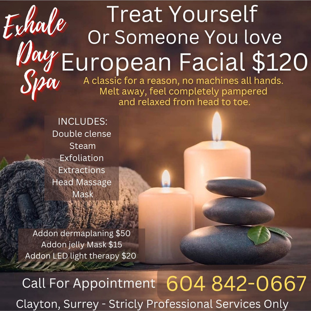 Exhale Day Spa in Health and Beauty Services in Delta/Surrey/Langley - Image 4