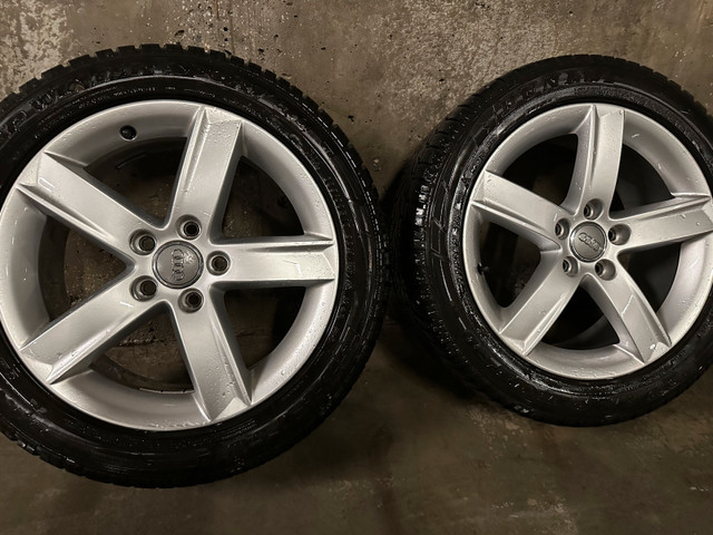 Audi A4 09-16 winter tires and rims in Tires & Rims in Calgary - Image 3
