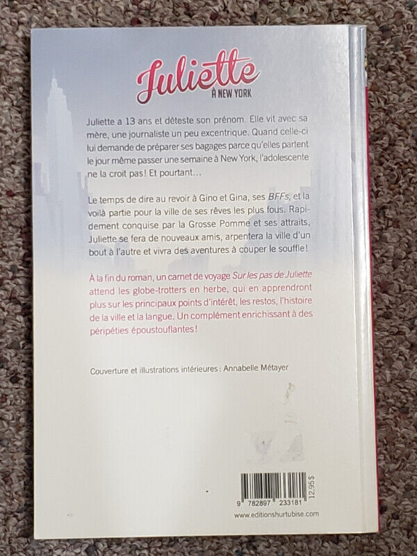 Book/Livre Juliette à New York in Children & Young Adult in Moncton - Image 2