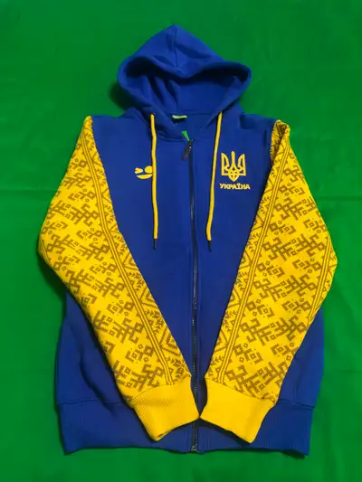 Ukraine Flag Zip-Up Hoodie, View more