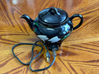 Royal Canadian Art Pottery Electric Teapot $45