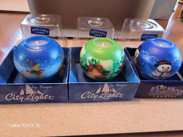 Christmas Glow Candles (EACH) in Holiday, Event & Seasonal in Markham / York Region - Image 3