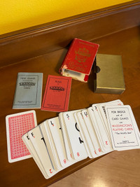 Vintage Waddington's Lexicon 1933 Card Game Complete Instruction