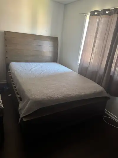 Queen Bed Frame with Storage, View more
