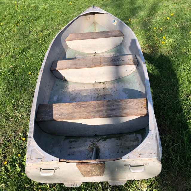 Vintage Fleet Feathercraft 12' Aluminum Boat Personal Watercraft