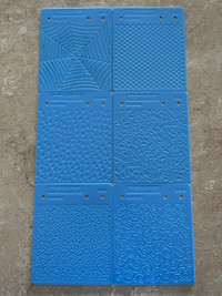6 Fiskars Texture Plates (Double sided) - Kemptville