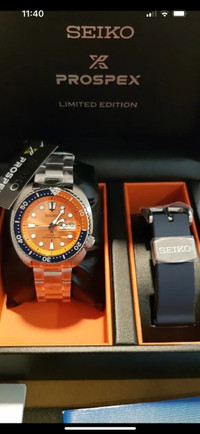 SEIKO SRPC95K1 “NEMO” Orange Turtle Special Edition