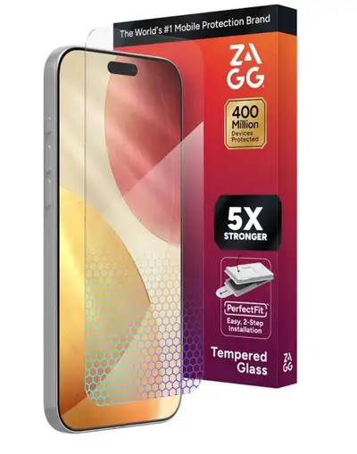 iPhone 17 Pro Max ZAGG Glass Screen Protector, View more