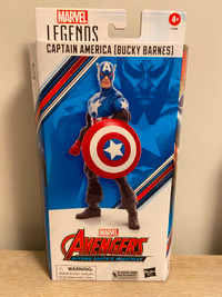 Marvel Legends Captain America Bucky Barnes Action Figure