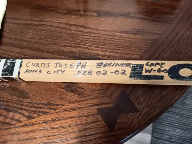 Curtis Joseph goalie stick in Hockey in Mississauga / Peel Region - Image 4