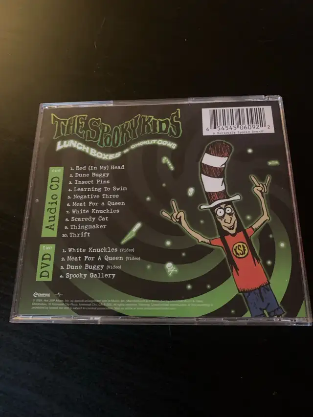 Marilyn Manson & The Spooky Kids: Lunch Boxes & Choklit cow RARE62863284734722121