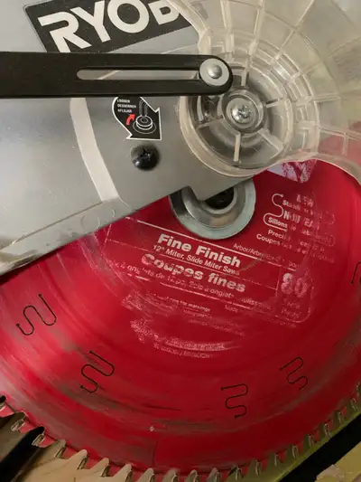  12 inch Ryobi mitre saw, View more