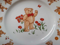 Vintage 1984 Mason's Ironstone Teddy Bears Child's Bread Plate