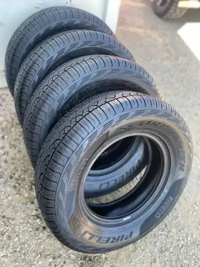 BRAND NEW SETS of 4 ALL SEASON TRUCK + CAR TIRES - TAKE OFF'S 265 70 r18 PIRELLI SCORPION ATR ALL TE...