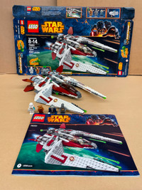LEGO Star Wars 75051 Jedi Scout Fighter 4 Minifigures 490 Pieces