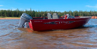 Lund Rebel XL 16  1/2  ft Aluminum boat.