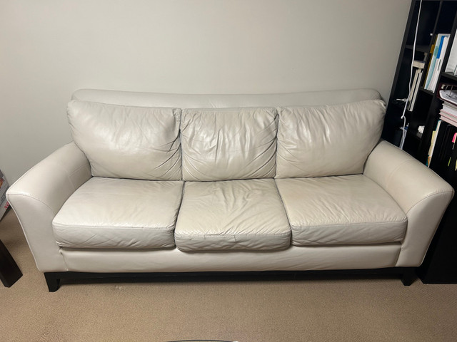 Leather Couch and love seat in Couches & Futons in Winnipeg