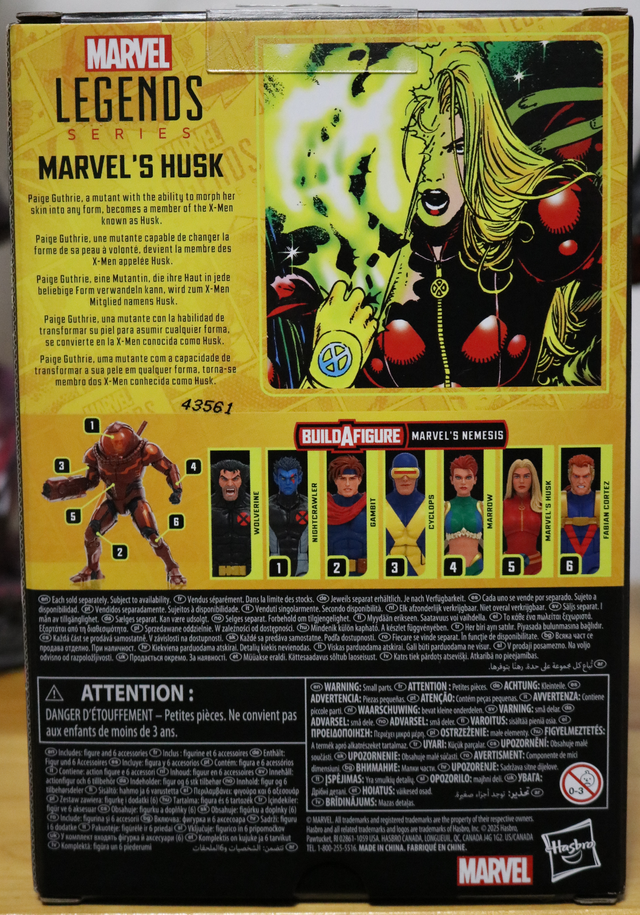Husk - Generation X - NO BAF - Nemesis BAF - Marvel Legends in Toys & Games in City of Toronto - Image 4