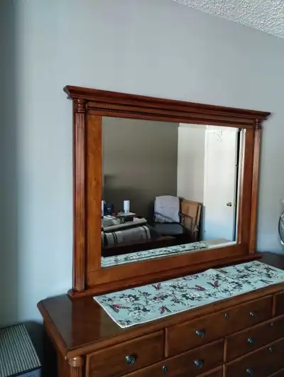 Large mirror for dresser., View more