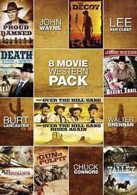 8 Movie/2 dvds Western Pack