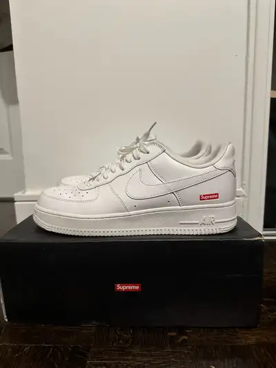 Nike Air Force 1 supreme size 10, View more