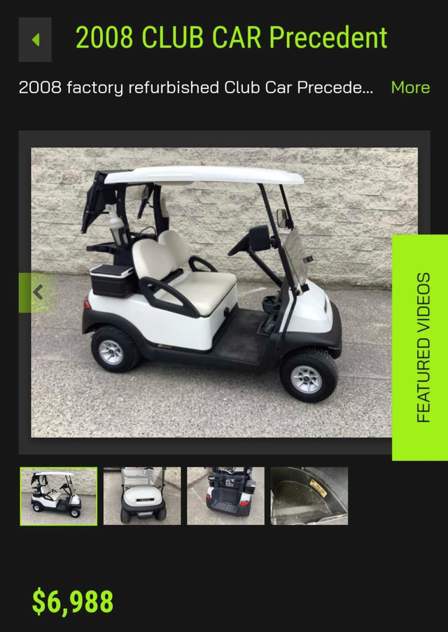 New and used Golf Cart in Golf in Calgary - Image 2