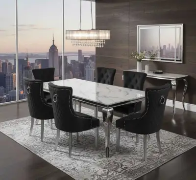 Dining Table With 6 Chairs, View more