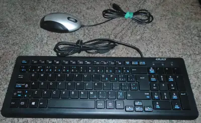 keyboard and mouse - $10 for the pair, View more