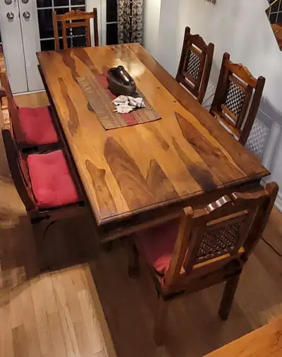 Solid Wood Dining Set, View more