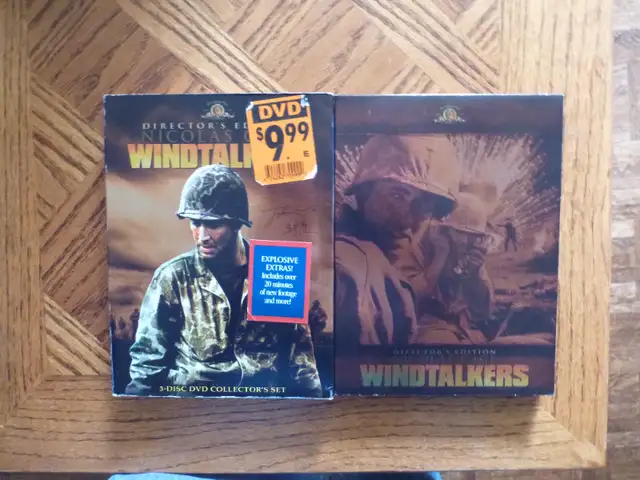 Windtalkers Director’s Edition   (3 DVDs)    $5.0063234527091331124