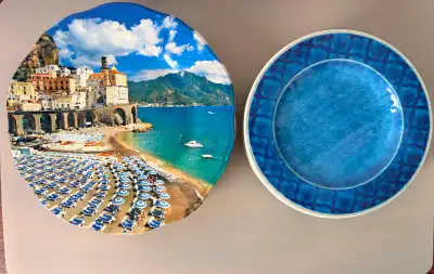 8 Large Plates and 8 Small Plates.Great For Entertaining Outside, View more
