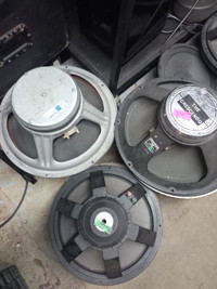 Empty 15 inch and 18 inch baskets Cerwin Vega JBL and more