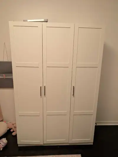 White Wooden Wardrobe for storage, View more