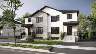À LOUER – 4 ½ lumineux en demi-sous-sol | Construction neuve