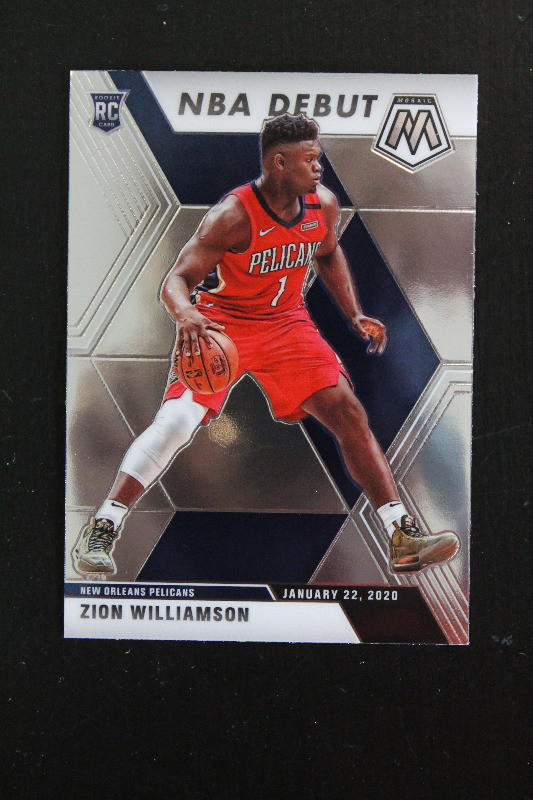 Zion Williamson 2019-20 Panini Mosaic Rookie Card in Arts & Collectibles in Chatham-Kent - Image 2