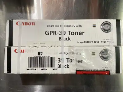 2x Canon GPR-39 Laser Printer Toner Cartridges  (black), View more