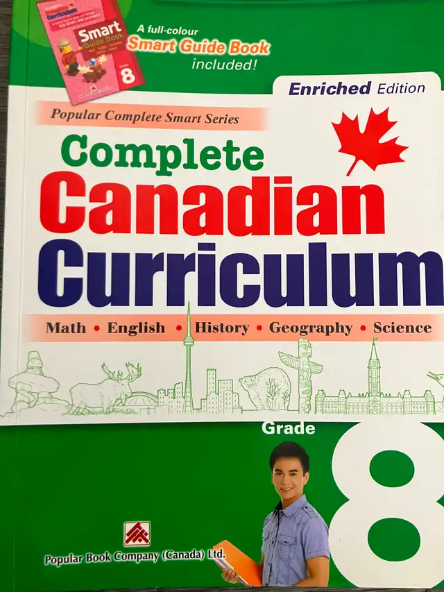 Popular Book Company Complete Canadian Curriculum Grade 8
