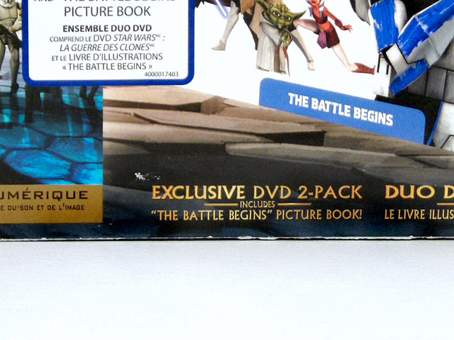 The Clone Wars Exclusive DVD 2-Pack w/Book - SEALED in CDs, DVDs & Blu-ray in Edmonton - Image 2