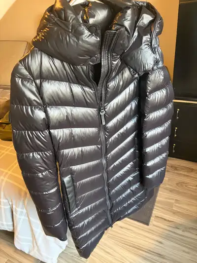Manteau mi cuisse atelier noir Small ajusté , View more