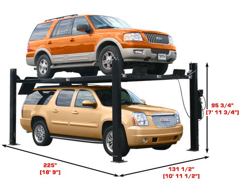 New Parking Lift, 4 Post Car Lift,Storage Lift 9000lb.Vancouver in Other Parts & Accessories in Burnaby/New Westminster - Image 2
