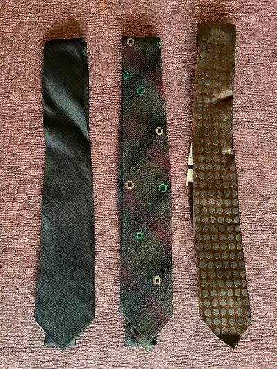 Three 1970’s Vintage Neck Ties, View more