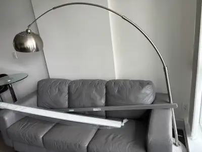 ikea leather couch sofa, View more