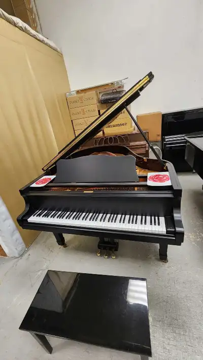 Young Chang Matt Black Grand Piano for Sale, View more