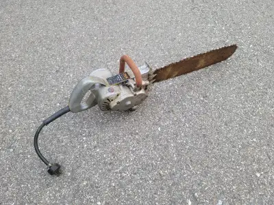 Vintage 14inch Skil Electric Chainsaw Model No 605 from early 1950's or 1960's Skil Model 605 Chain...