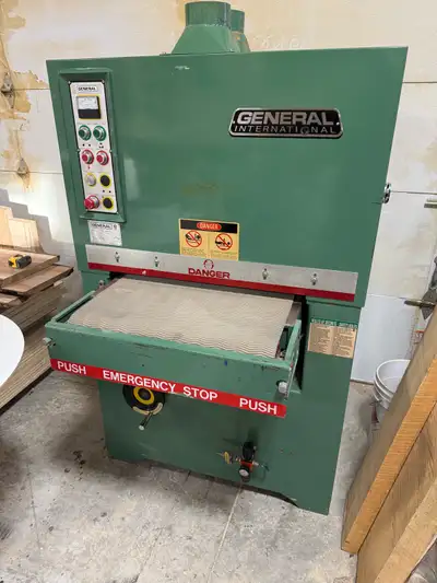 General 25" Wide Belt Sander, View more